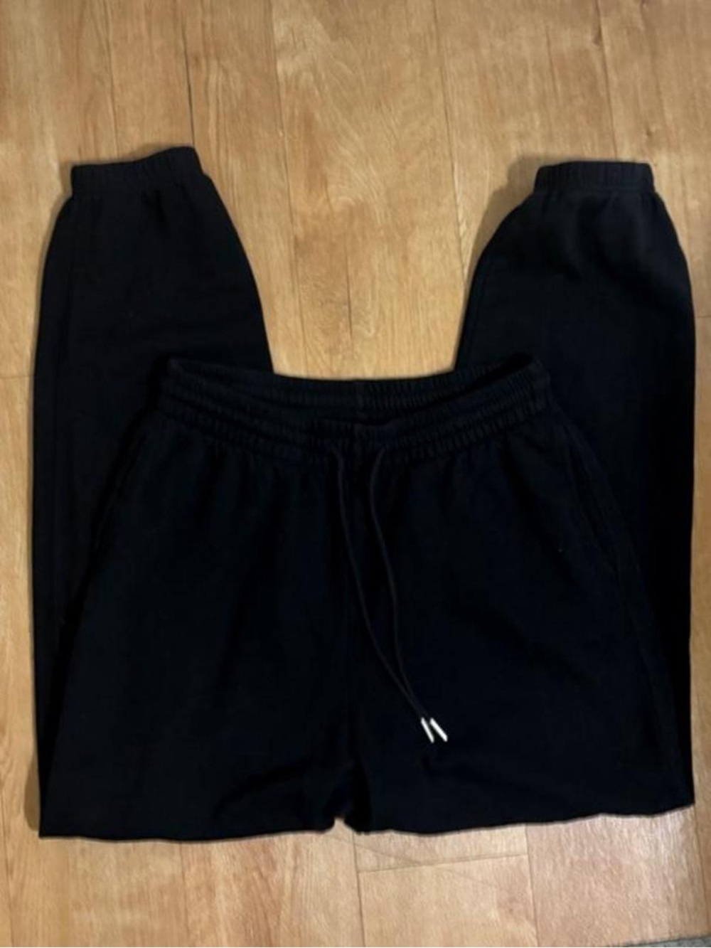 H&M Black Women's Drawstring Joggers